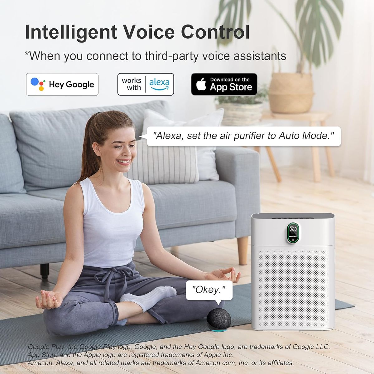 Breathe Cleaner with the MORENTO Smart Air Purifier from Morento.ca