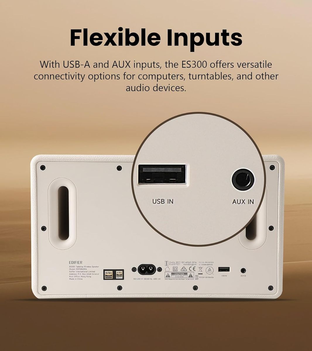 Edifier ES300: Premium Sound Meets Modern Design