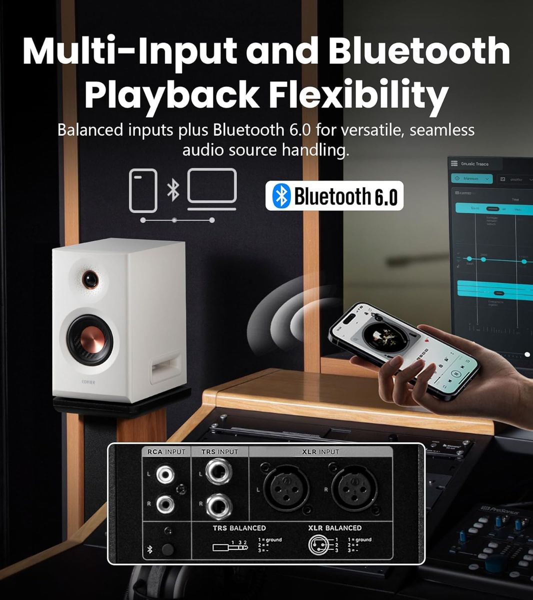 Edifier MR5: Studio-Grade Sound for Your Desktop