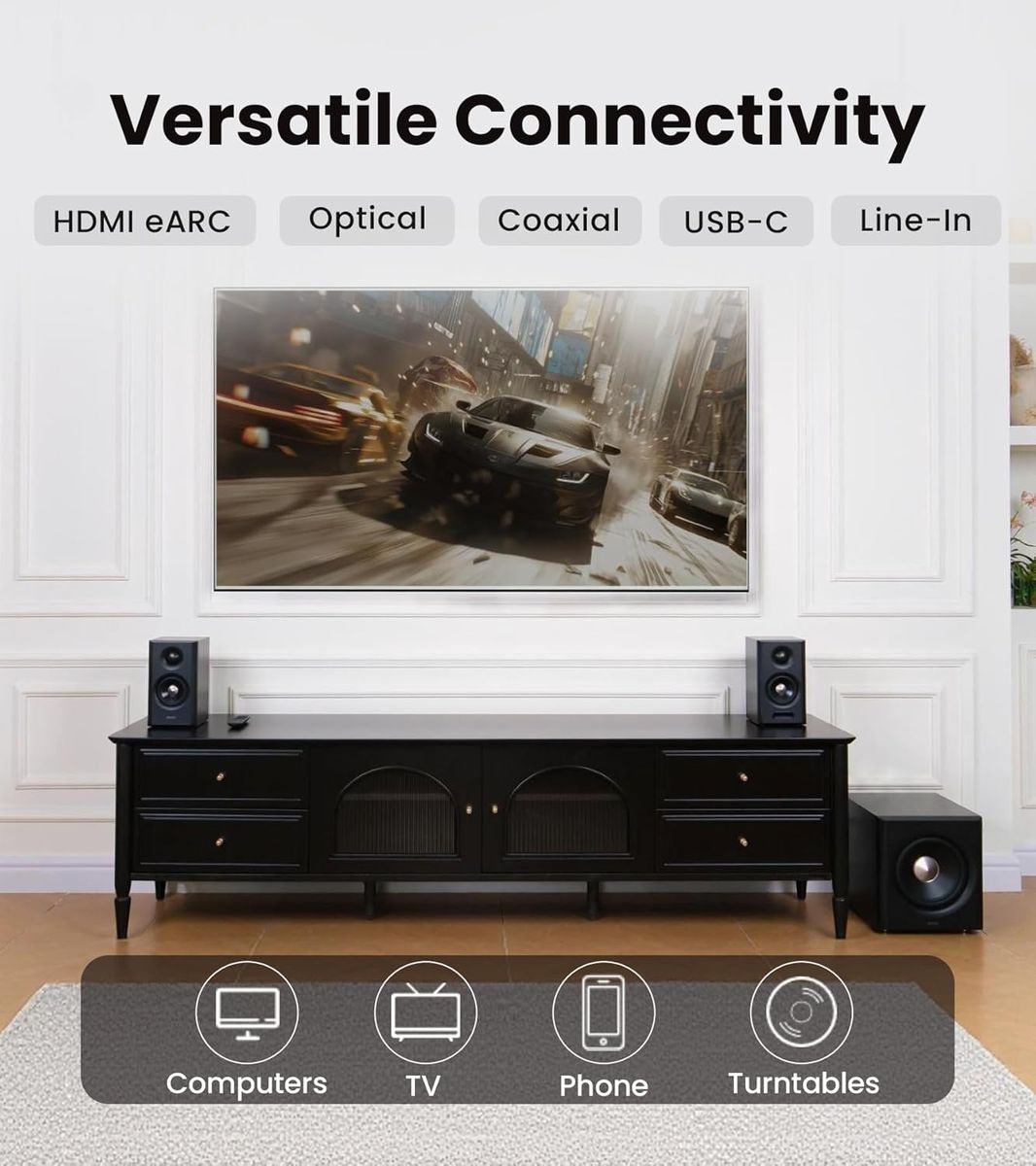 Edifier S355DB: Immersive Sound, Premium Design