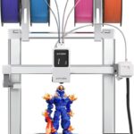ANYCUBIC Kobra X: High-Speed 3D Printer with 4-Color & AI