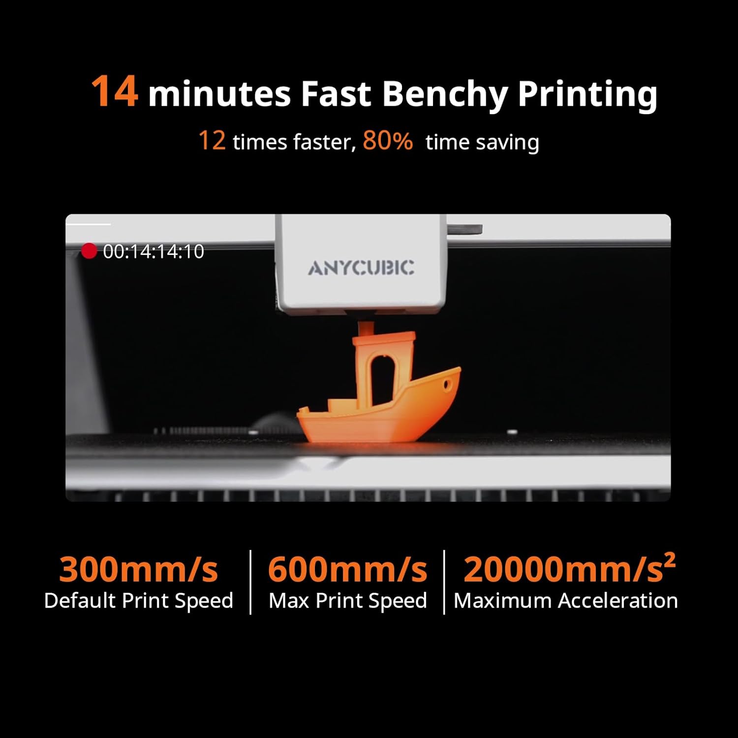 ANYCUBIC Kobra X Multi-Colour 3D Printer - Speed & Color