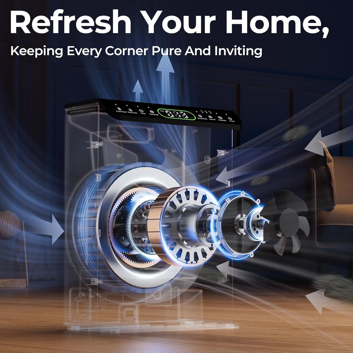 Morento.ca EVALIT Air Purifiers for Home: Pure & Fresh