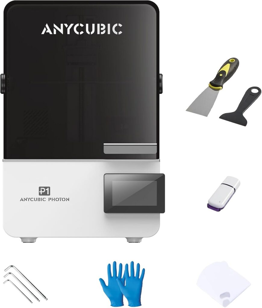ANYCUBIC Photon P1 Resin 3D Printer: 14K Precision & Auto-Leveling