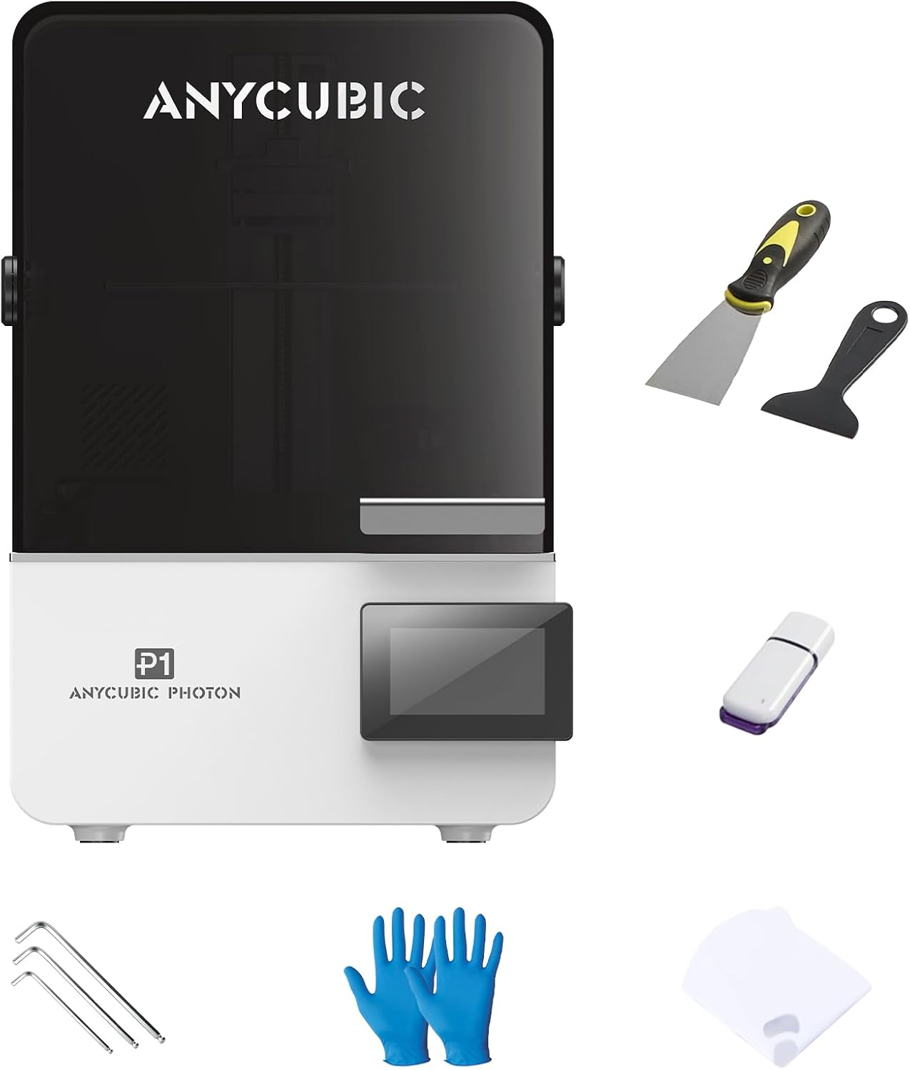 ANYCUBIC Photon P1 Resin 3D Printer: 14K Precision & Auto-Leveling