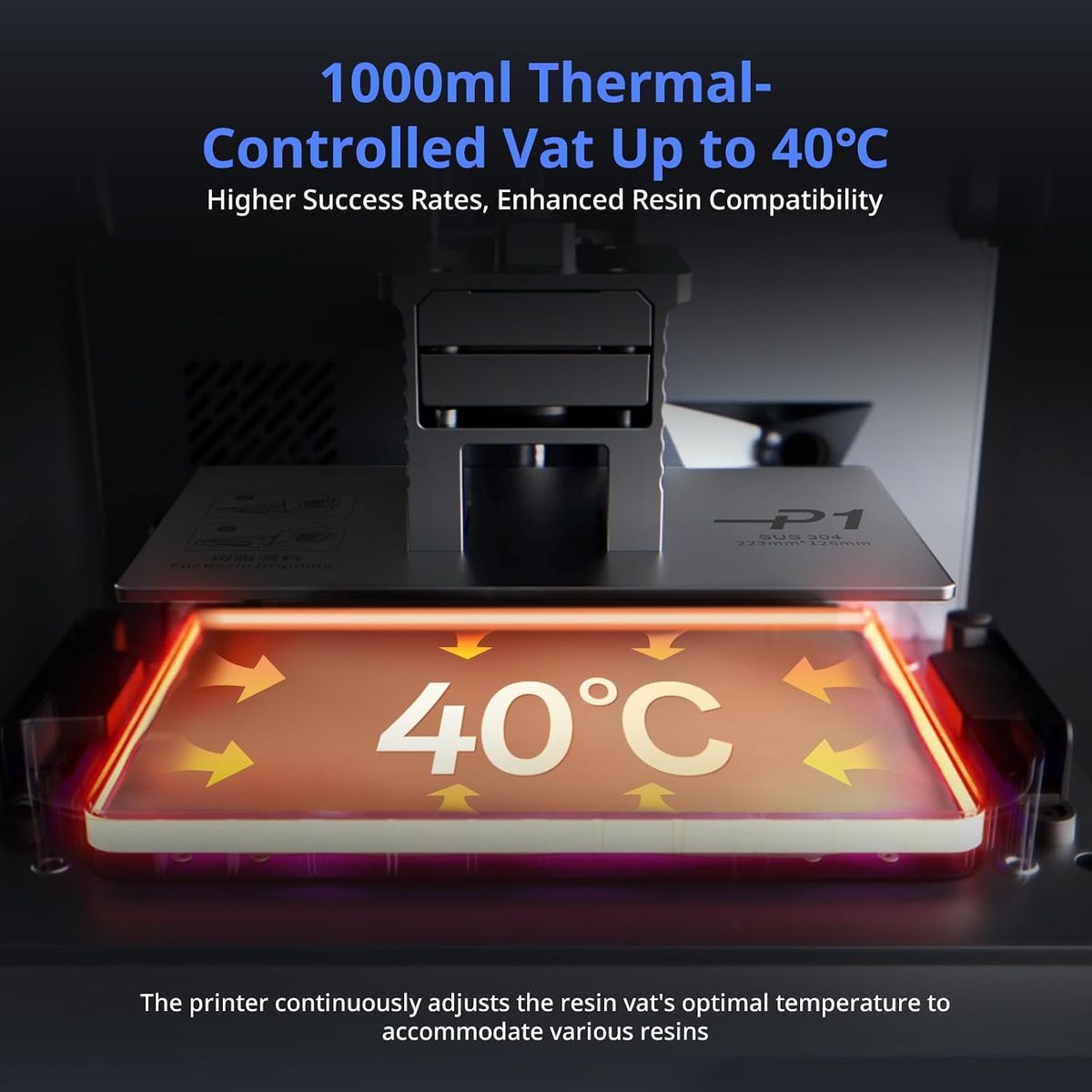 ANYCUBIC Photon P1 Resin 3D Printer: 14K Precision & Auto-Leveling