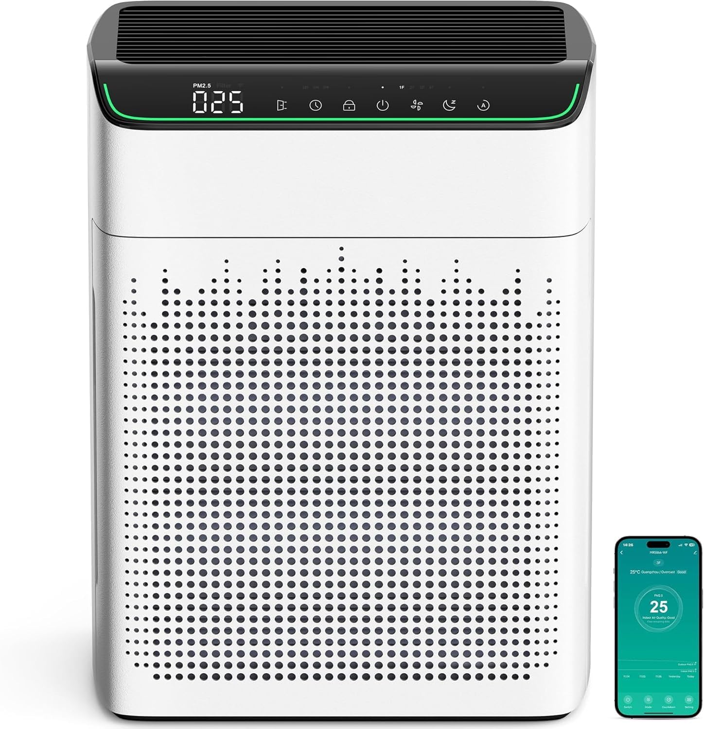 Morento MERONTE MR5866: Top-Rated Large Room Air Purifier