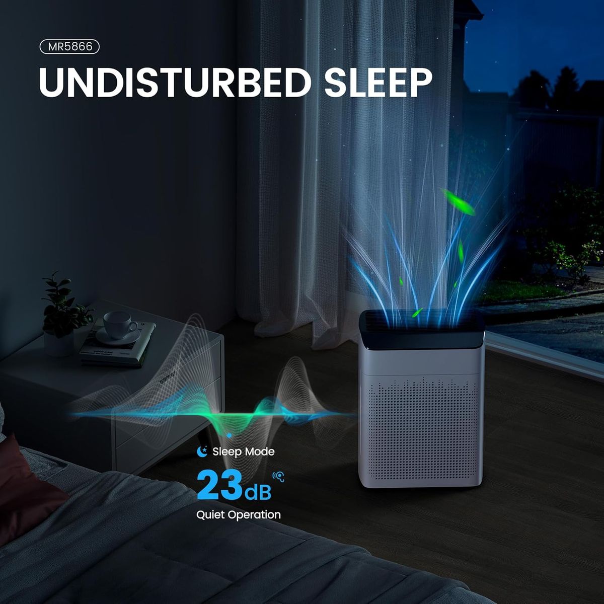 Morento MERONTE MR5866: Top-Rated Large Room Air Purifier