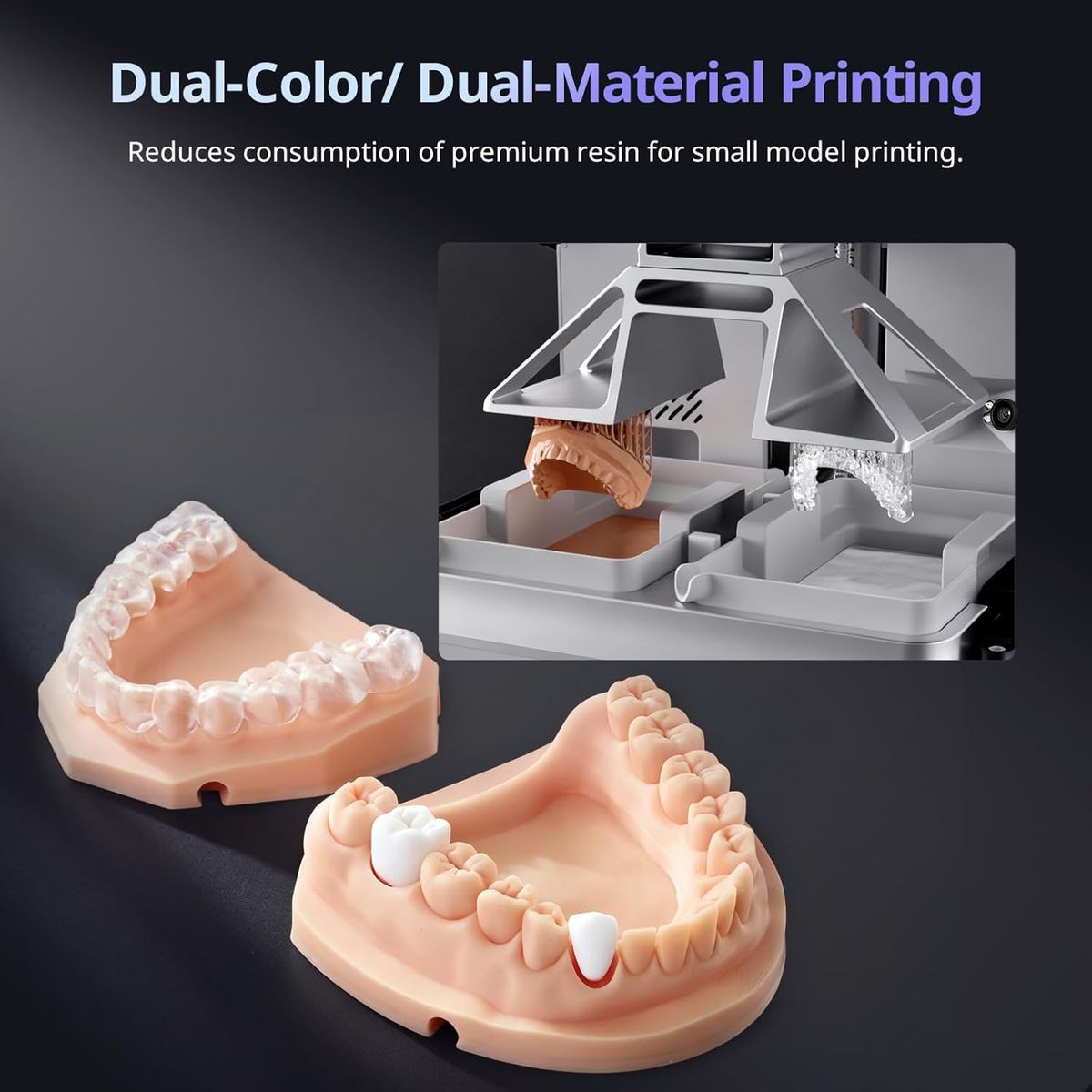 ANYCUBIC Photon P1 Resin 3D Printer: Dual-Color & Precision