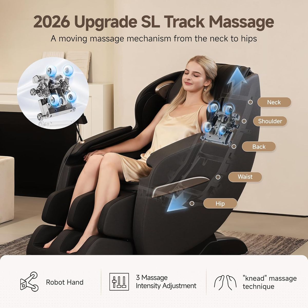 RealRelax Favor-03 Upgraded Massage Chair: Your Daily Escape