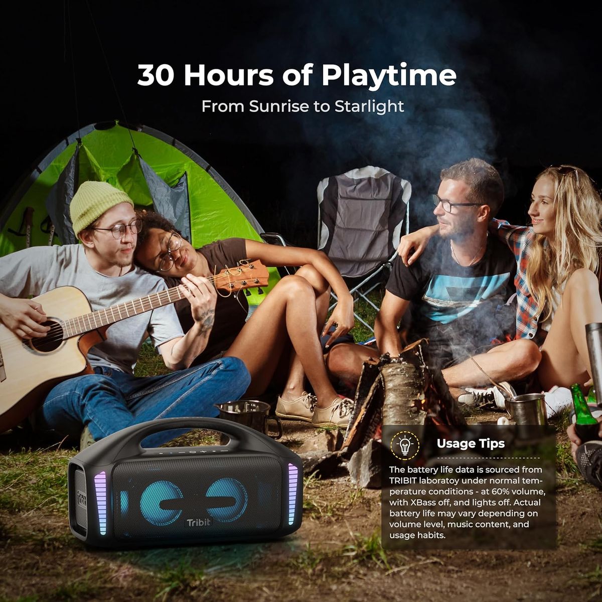TRIBIT StormBox Blast: Unleash 140W of Pure Audio Power