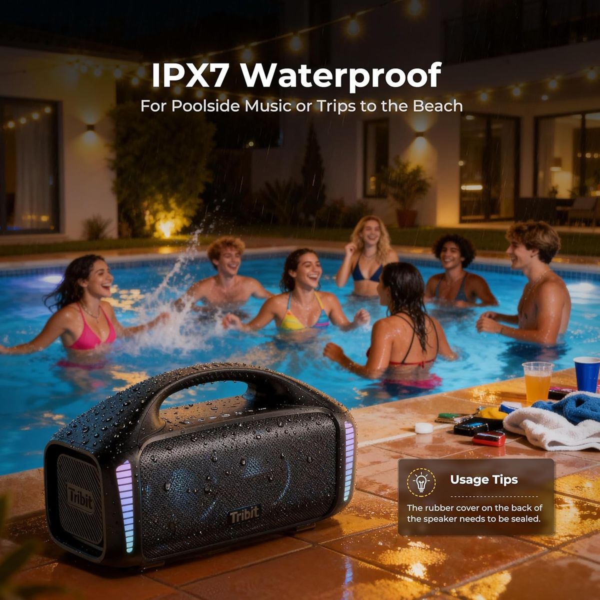 TRIBIT StormBox Blast: Unleash 140W of Pure Audio Power