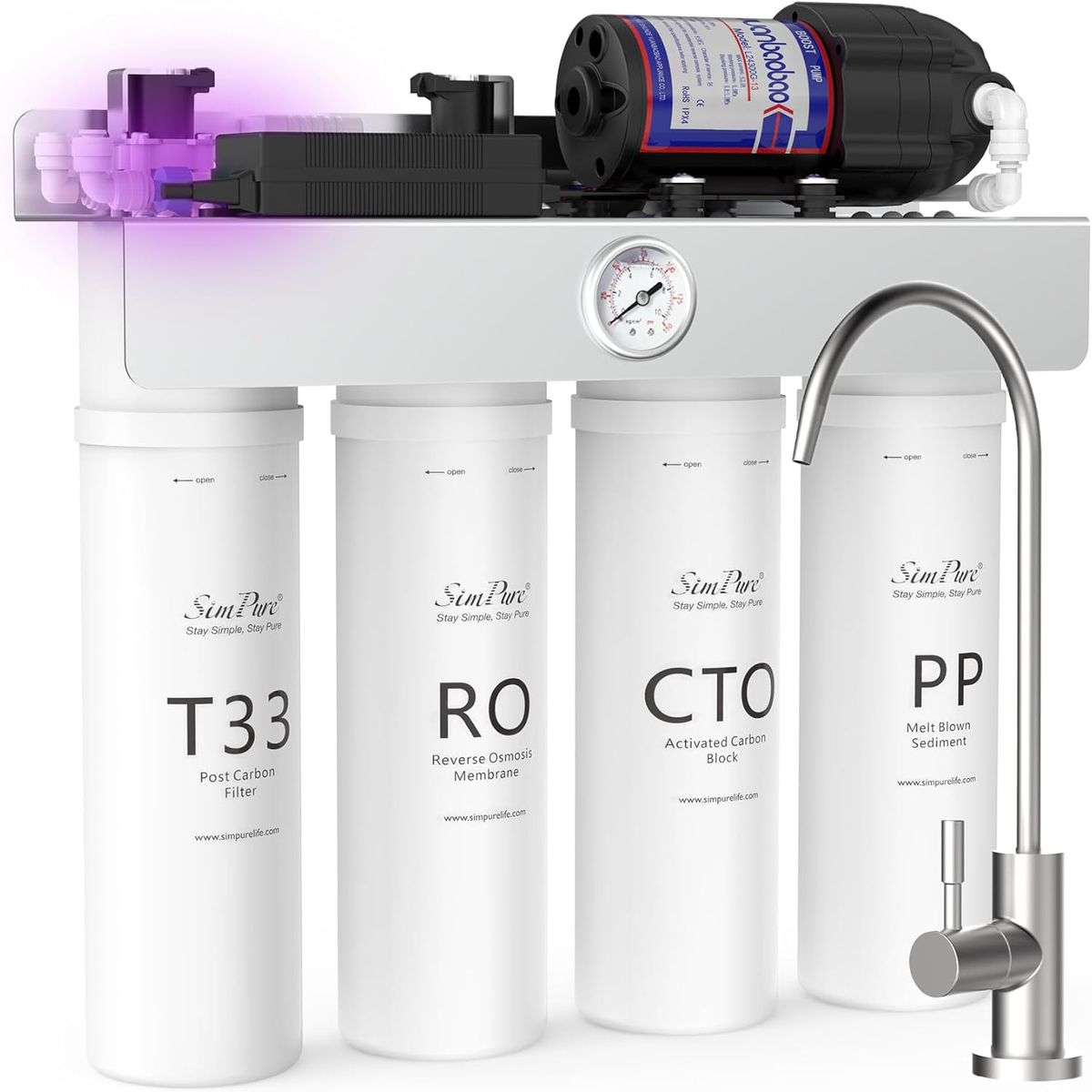 SimPure T1-400UV/T1-400ALK: Pure Water, Better Life