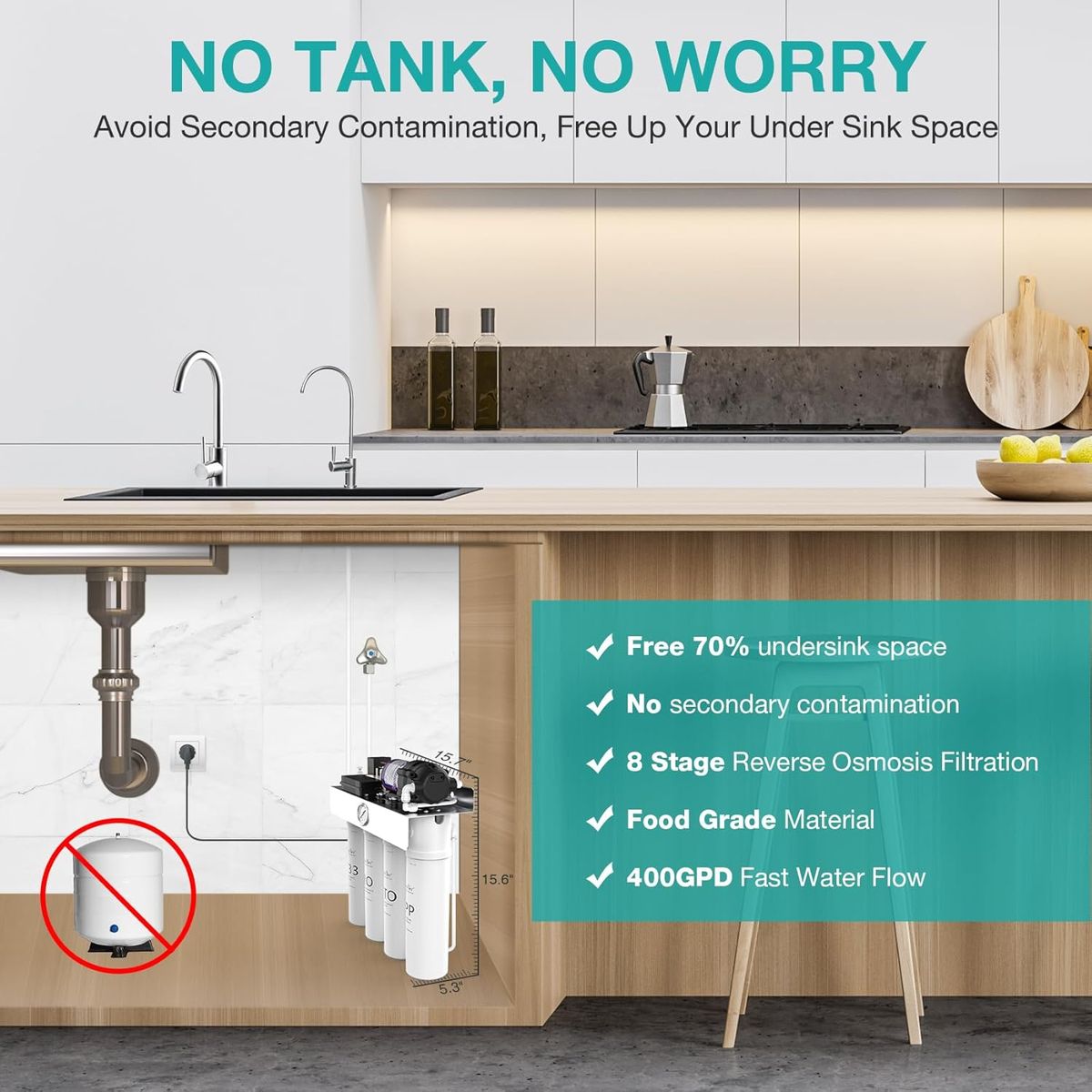 SimPure T1-400UV/T1-400ALK: Pure Water, Better Life