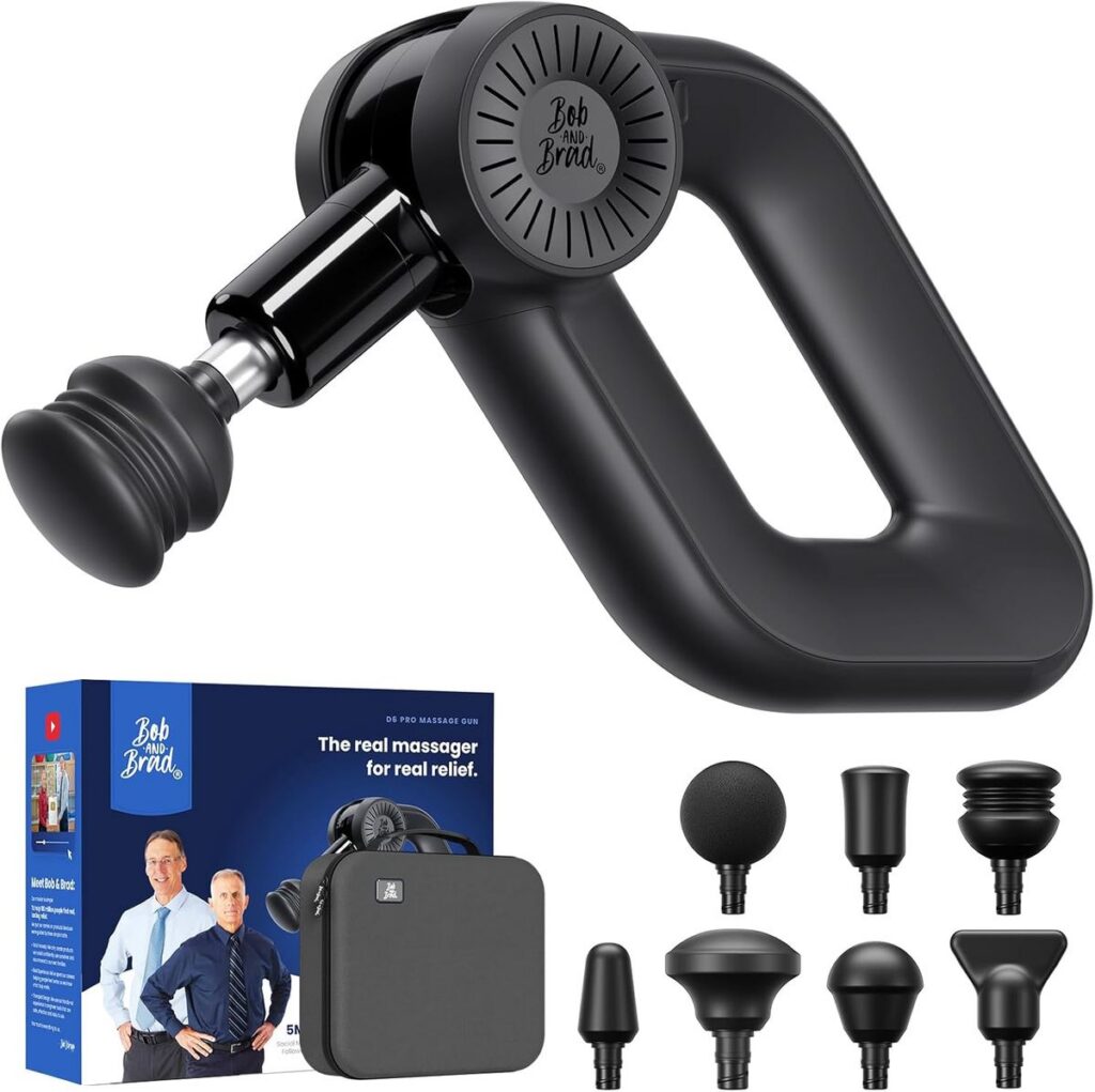 Bob and Brad D6 Pro: The Ultimate Deep Tissue Massage Gun