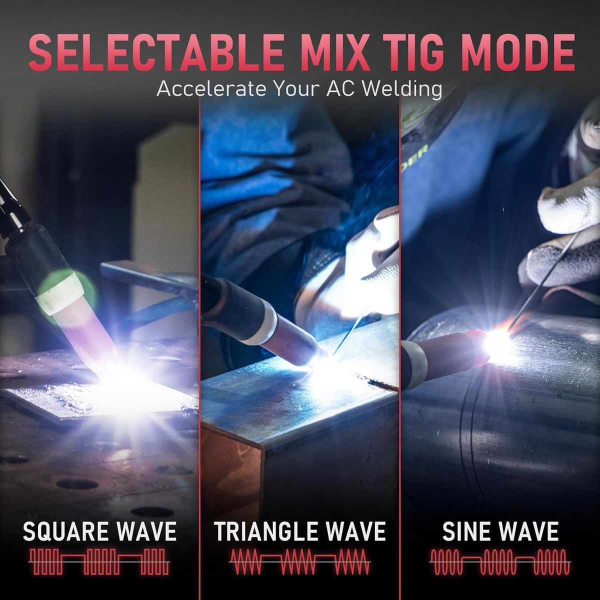 YesWelder TIG-200P ACDC PRO-YS-1: Power & Precision