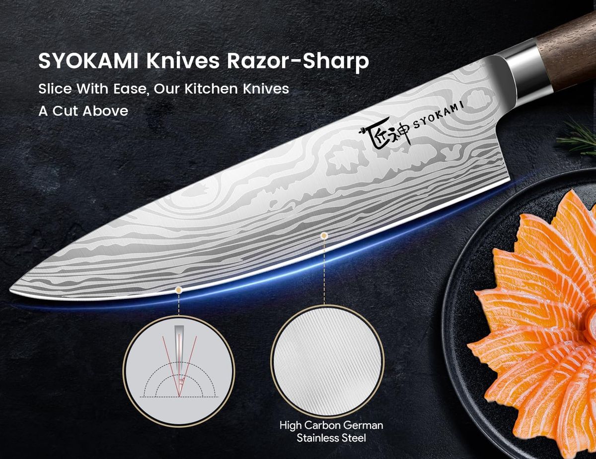 SYOKAMI 2026 Knife Set: Cozy Kitchen Upgrade