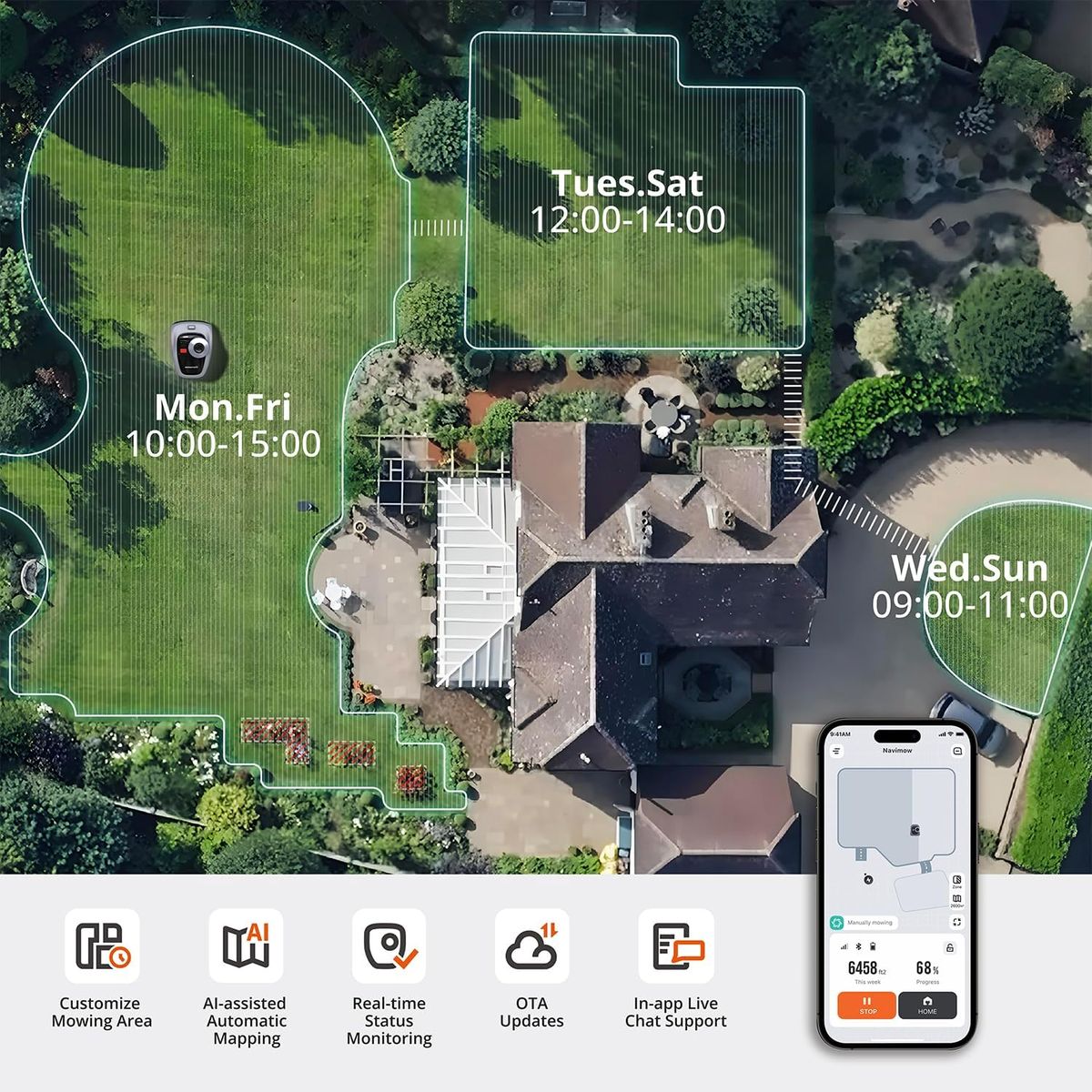 Navimow i105N: Effortless Lawn Care at Your Fingertips