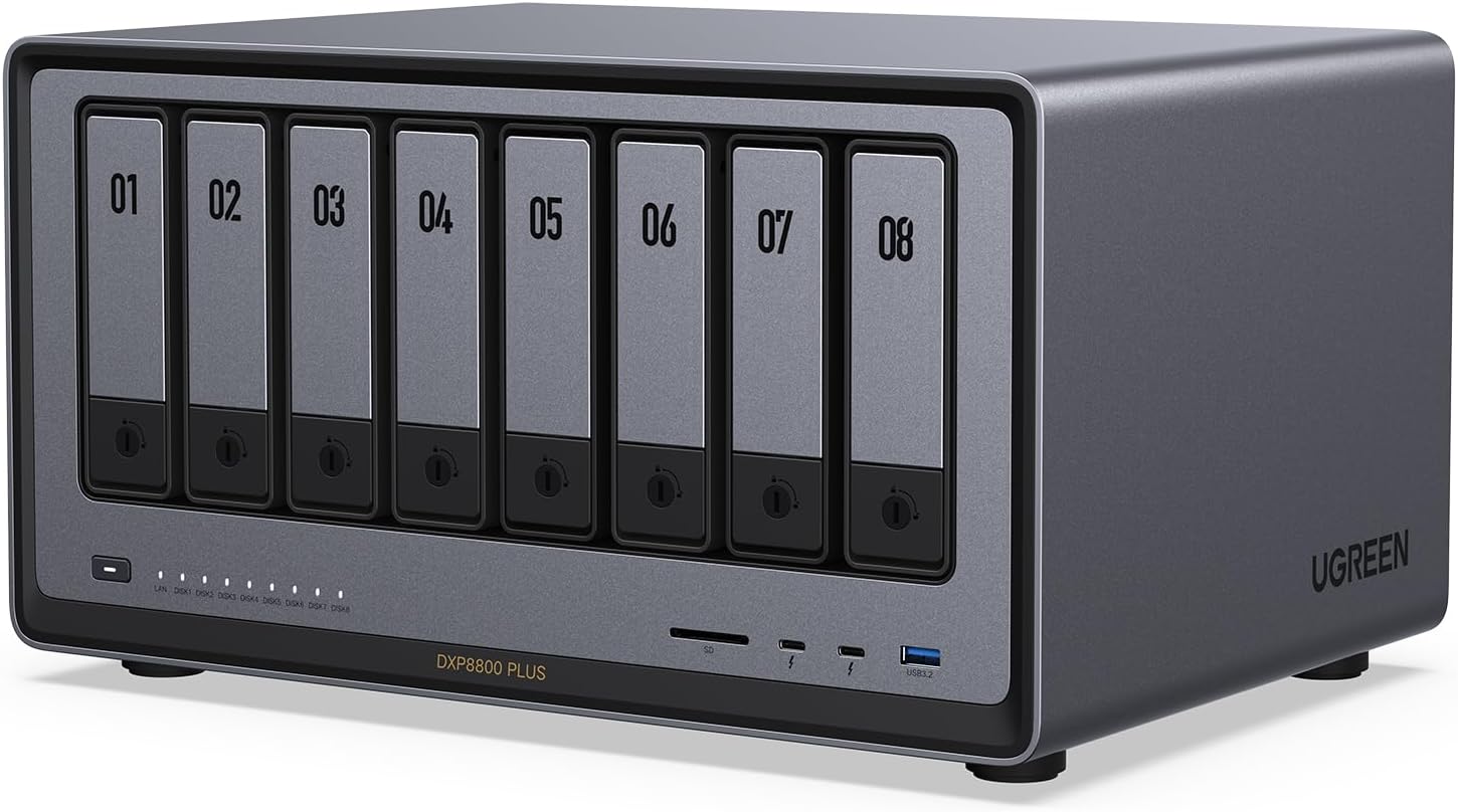 Ugreen DXP8800 Plus: Powerhouse NAS for Creators and Pros