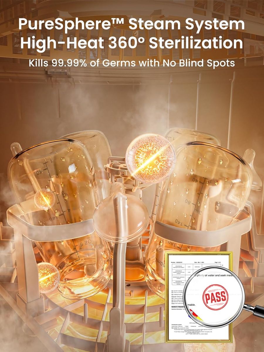 Grownsy EaseClean Bottle Washer Pro: Effortless Bottle Cleaning