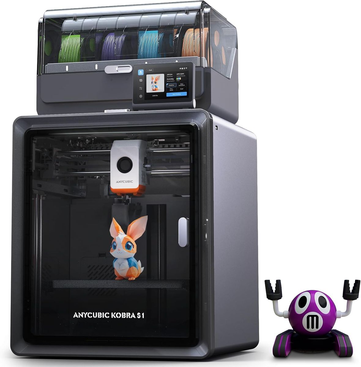 ANYCUBIC Kobra S1 Combo: Multicolor 3D Printing Evolved