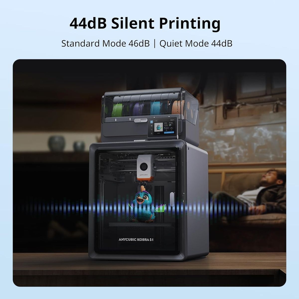 ANYCUBIC Kobra S1 Combo: Multicolor 3D Printing Evolved