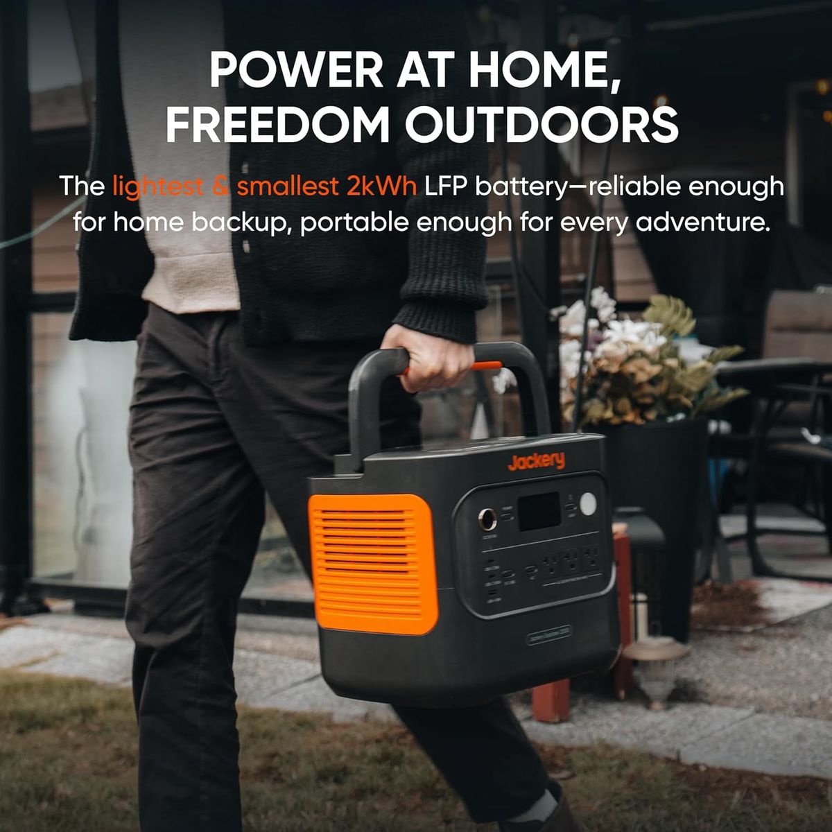 Jackery E2000v2+200Wx2: Power That Keeps Up with You