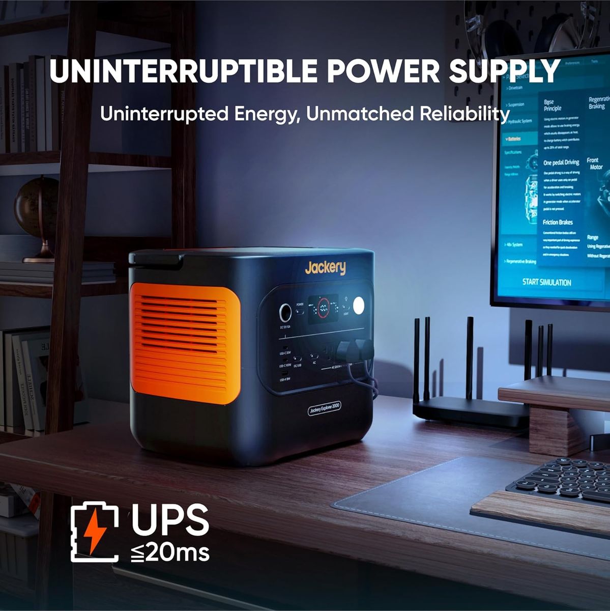 Jackery E2000v2+200Wx2: Power That Keeps Up with You