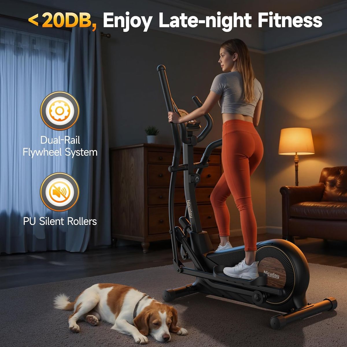 Niceday Elliptical: Train Like a Pro at Home