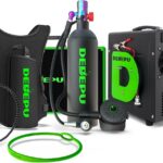 DEDEPU 2.3L Scuba Tank: Mini Diving with Air Pump