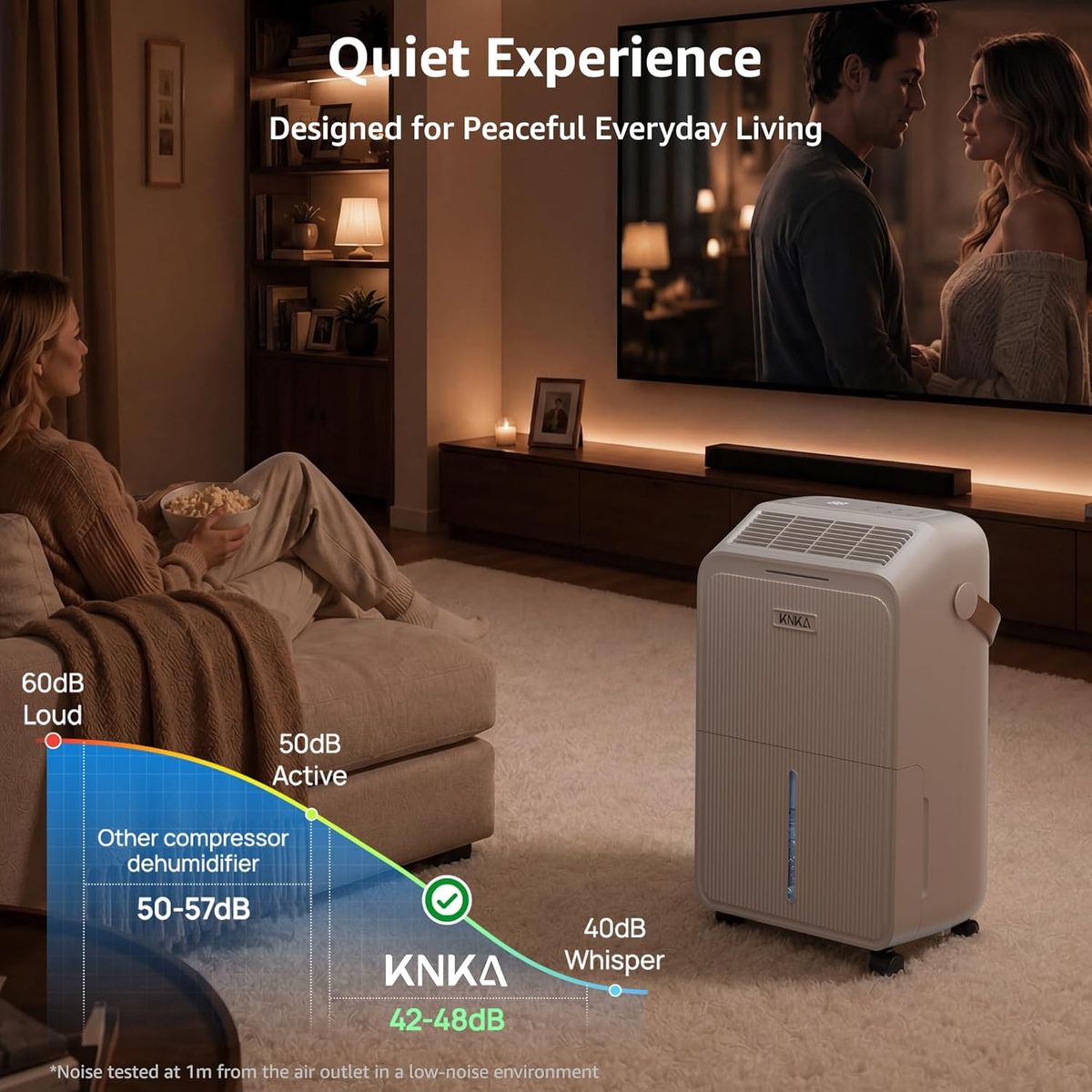 KNKA Max 34 Pints Dehumidifier: Breathe Easy, Live Better