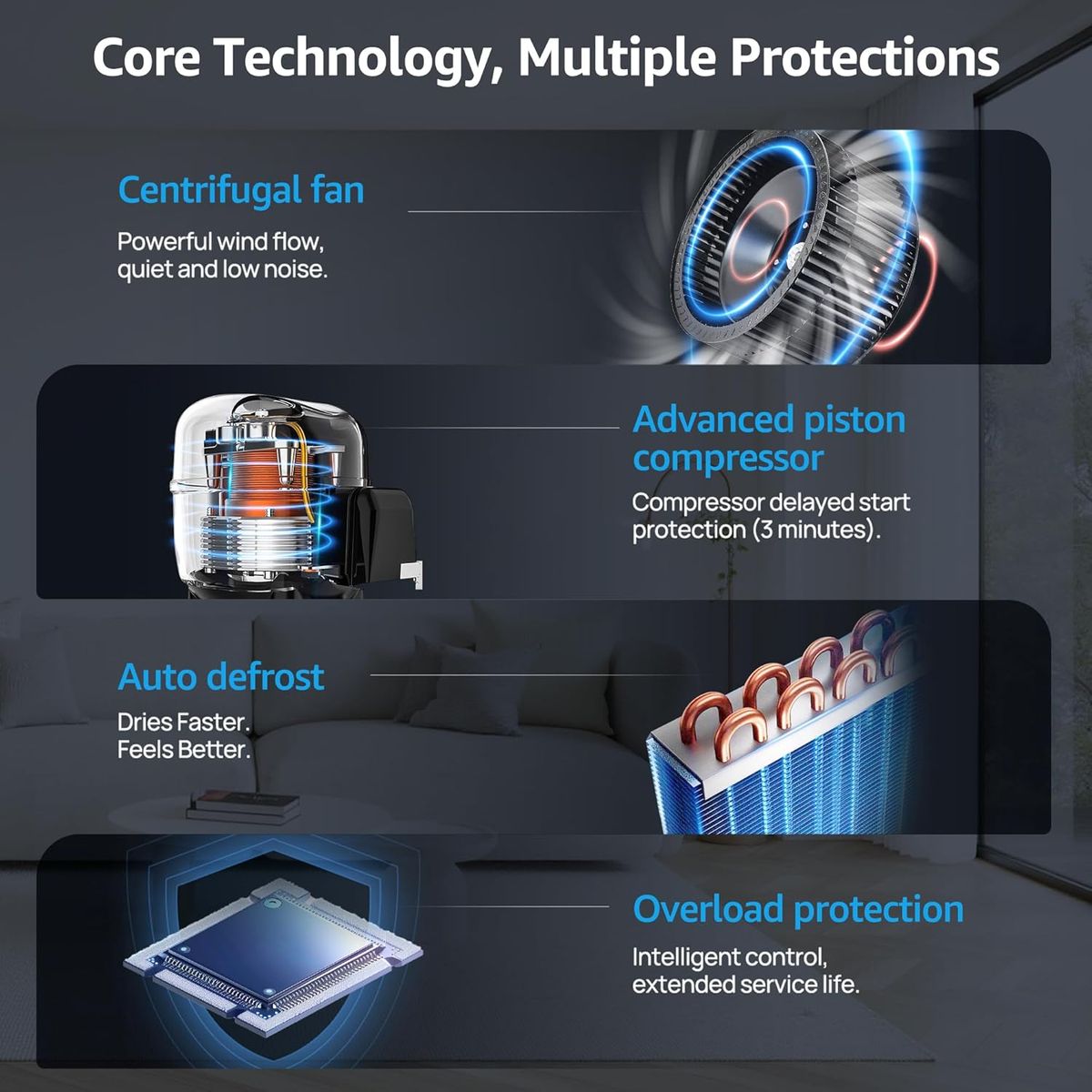 KNKA Max 34 Pints Dehumidifier: Breathe Easy, Live Better