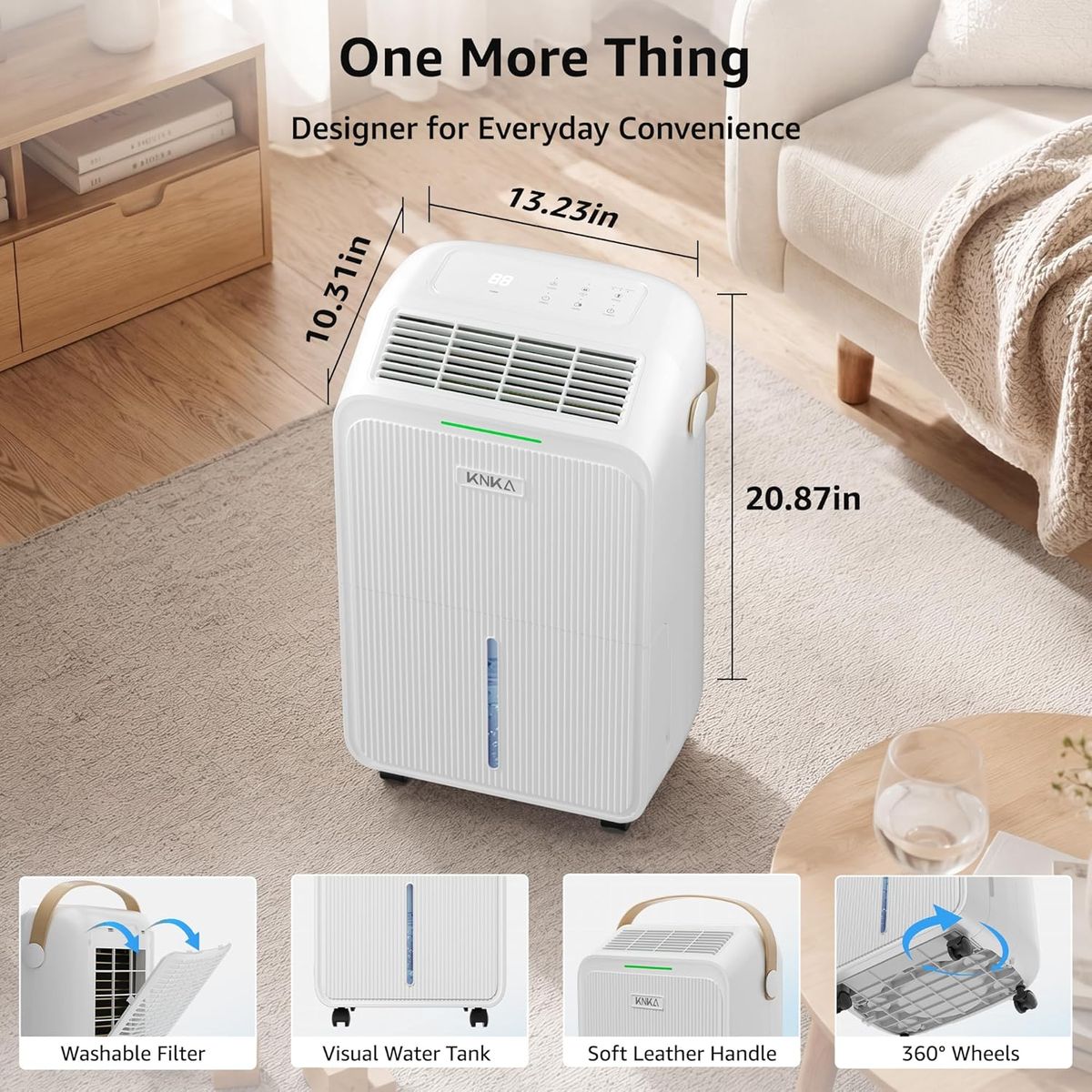 KNKA Max 34 Pints Dehumidifier: Breathe Easy, Live Better