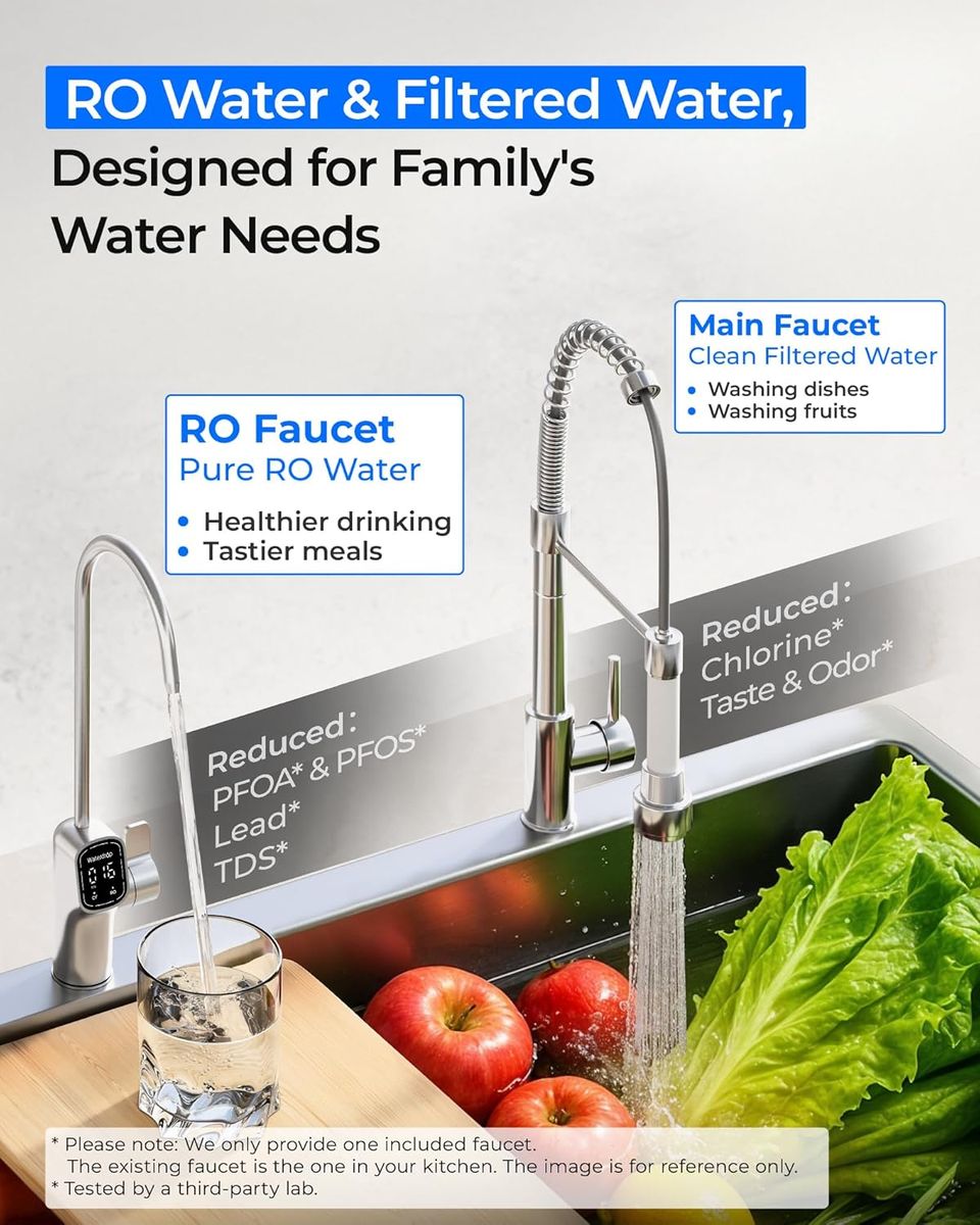 Waterdrop G5P700-Pro: 700GPD RO System That Delivers Pure Taste