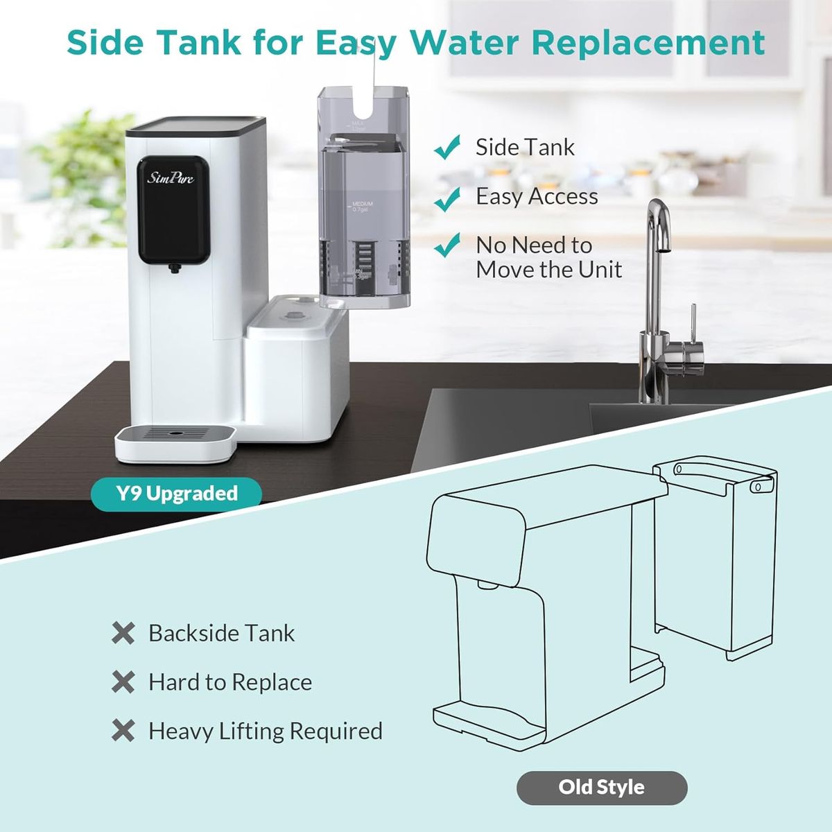 SimPure Y9A: Clean, Crisp Water at Your Fingertips