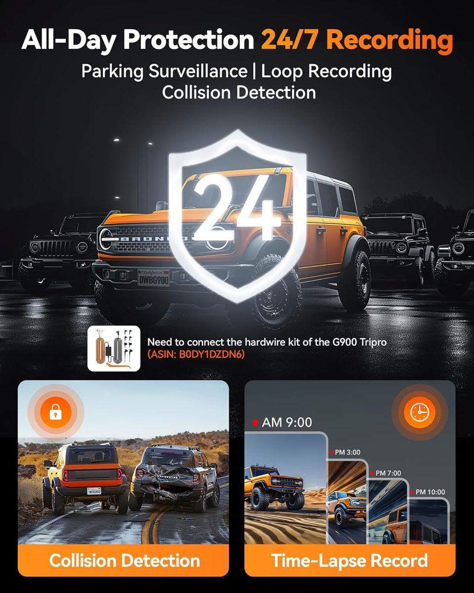 WOLFBOX G900T Bumper Version: Ultimate Security Cam