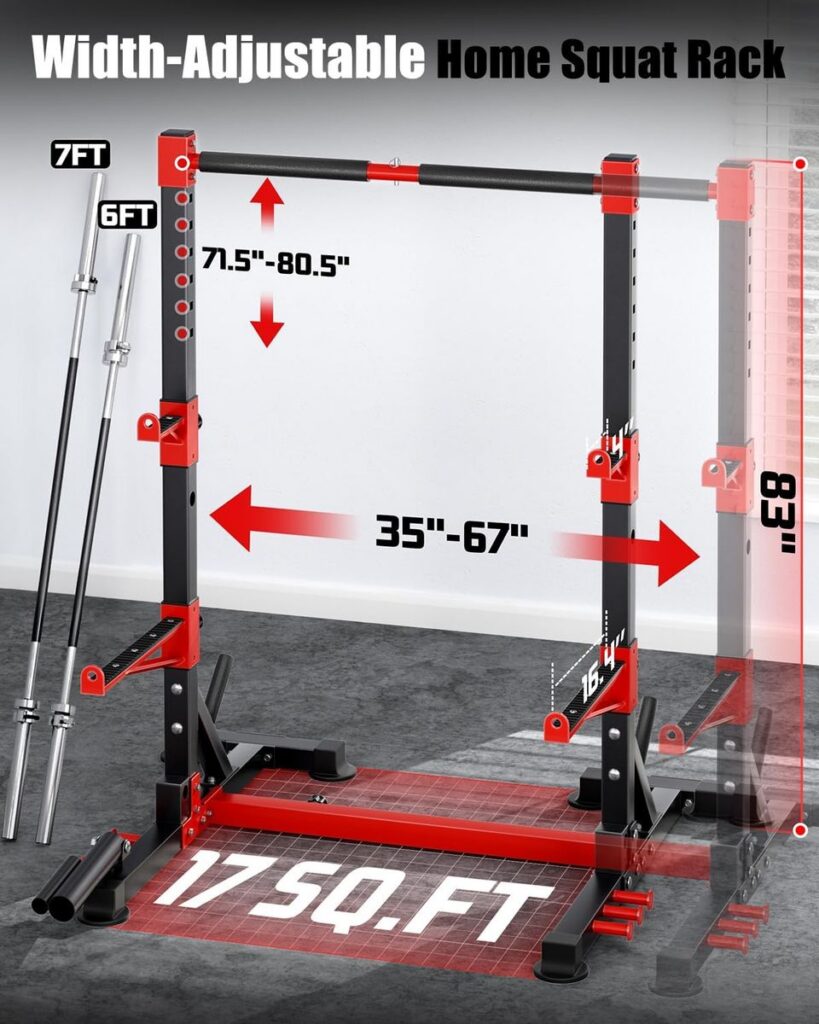 Yoleo Squat Rack: Build Serious Strength at Home