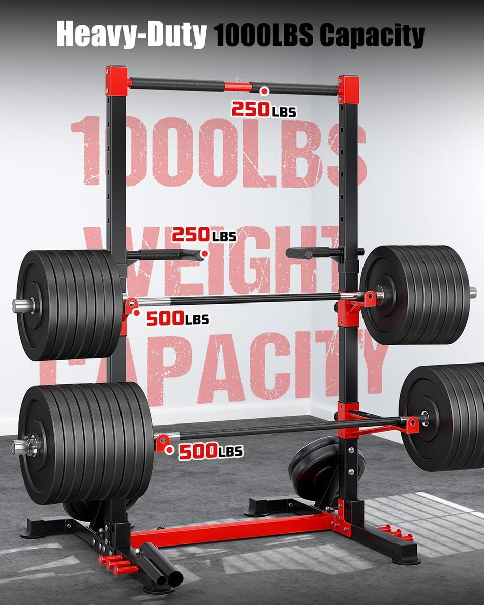 Yoleo Squat Rack: Build Serious Strength at Home