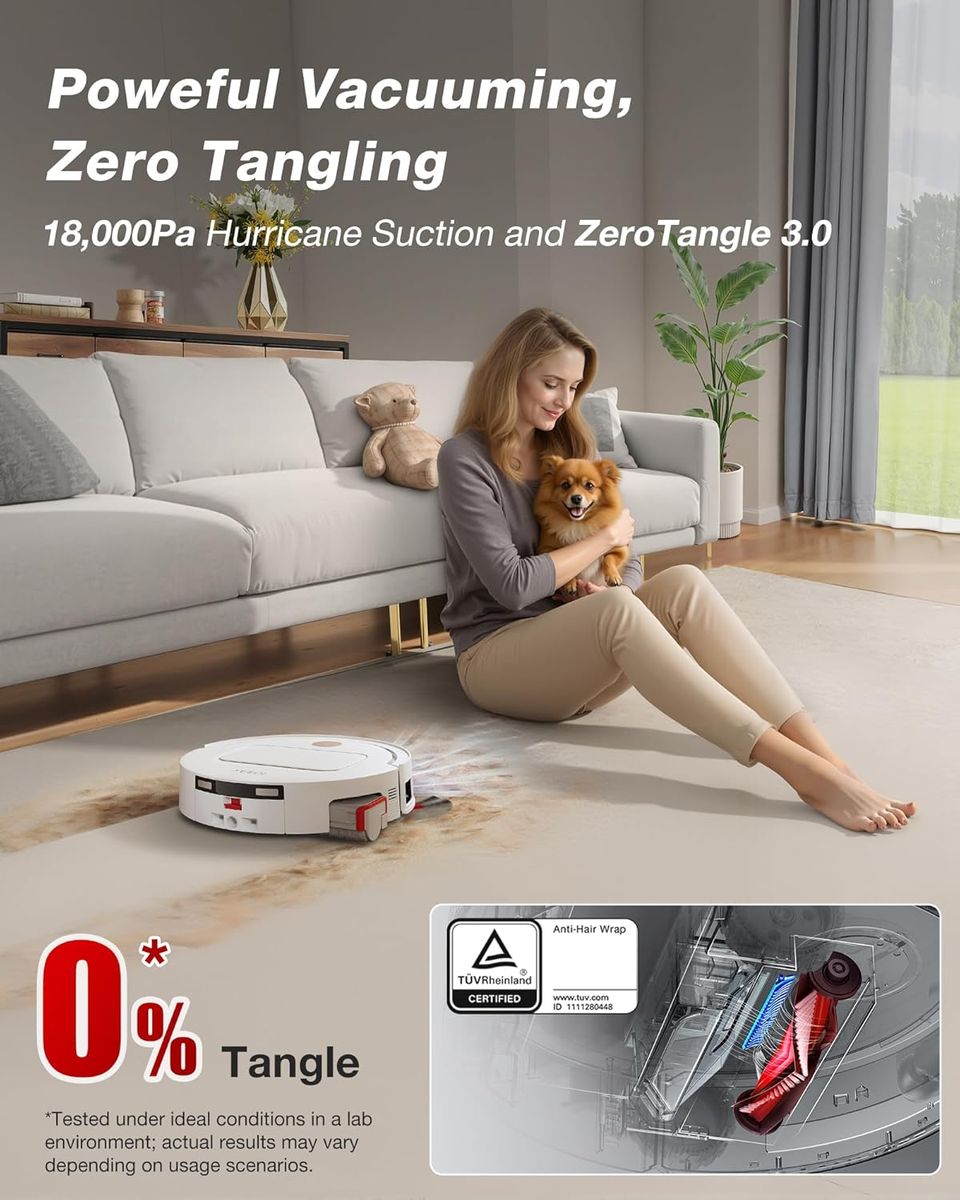 YEEDI M14 Plus: Self-Washing Mop & 18000Pa Suction