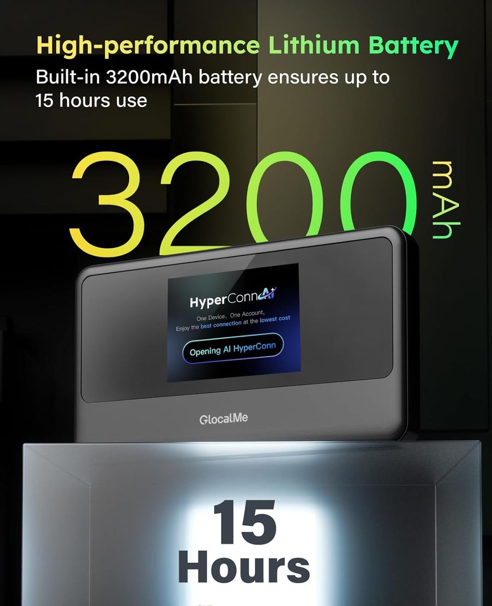 GlocalMe MeowGo G40Pro 4G Hotspot for 200+ Countries
