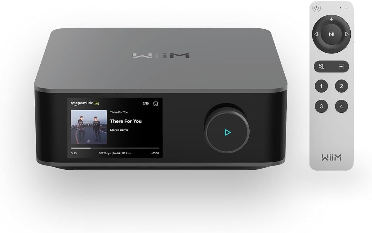 WiiM Amp Ultra Space Gray: Premium Sound, Minimal Design