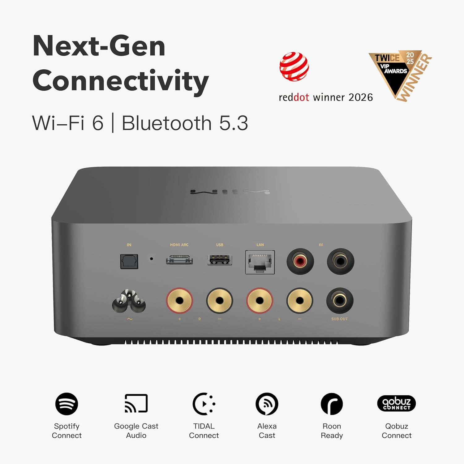 WiiM Amp Ultra Space Gray: Premium Sound, Minimal Design