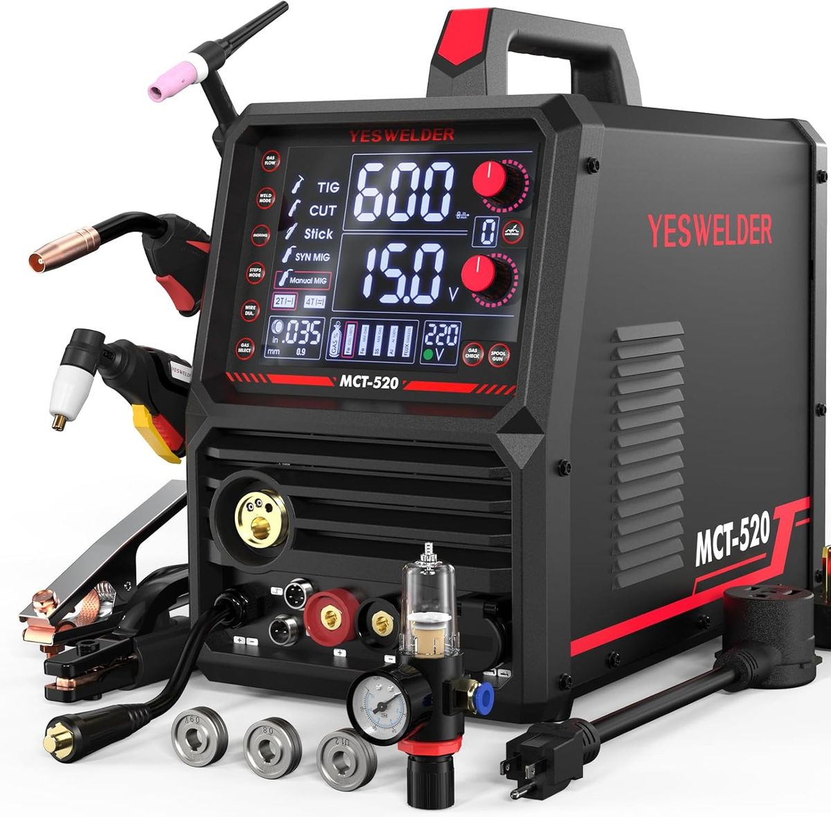 YesWelder MCT-520-4 – Precision Welding, Anywhere
