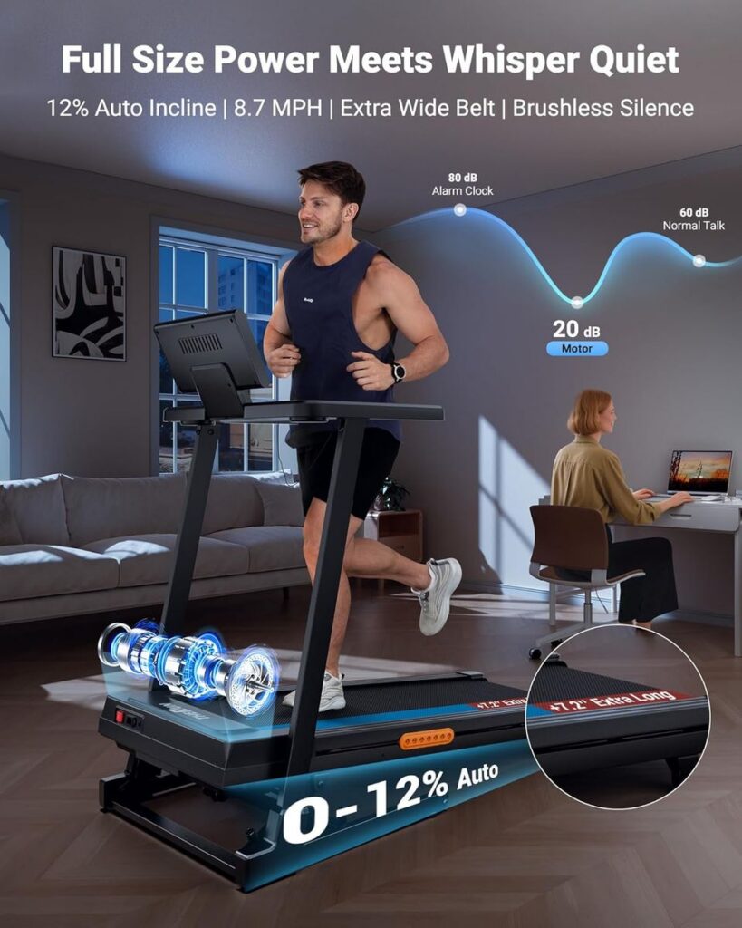 TheRun THERUN Treadmill: Quiet Power, Real Incline
