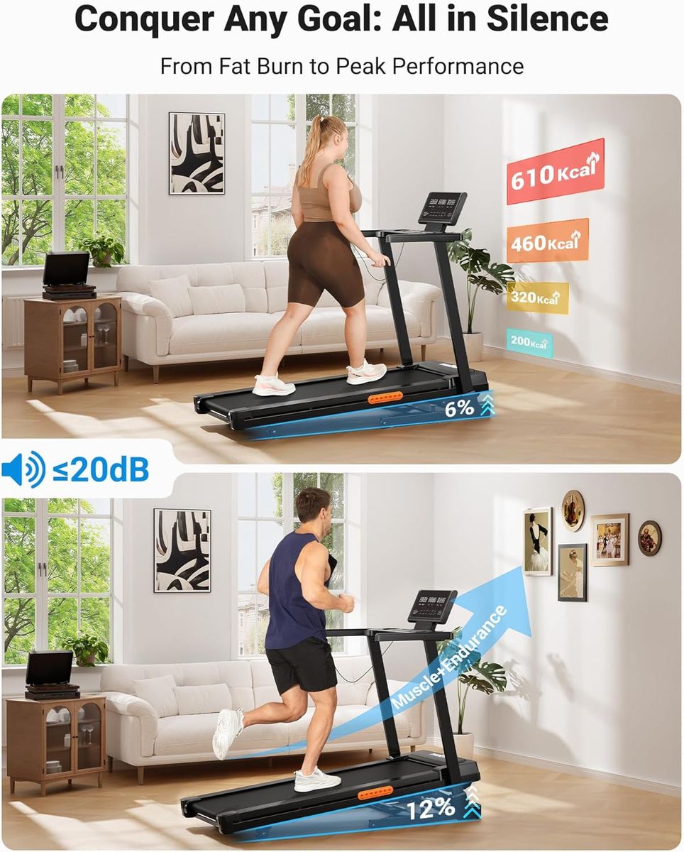 TheRun THERUN Treadmill: Quiet Power, Real Incline