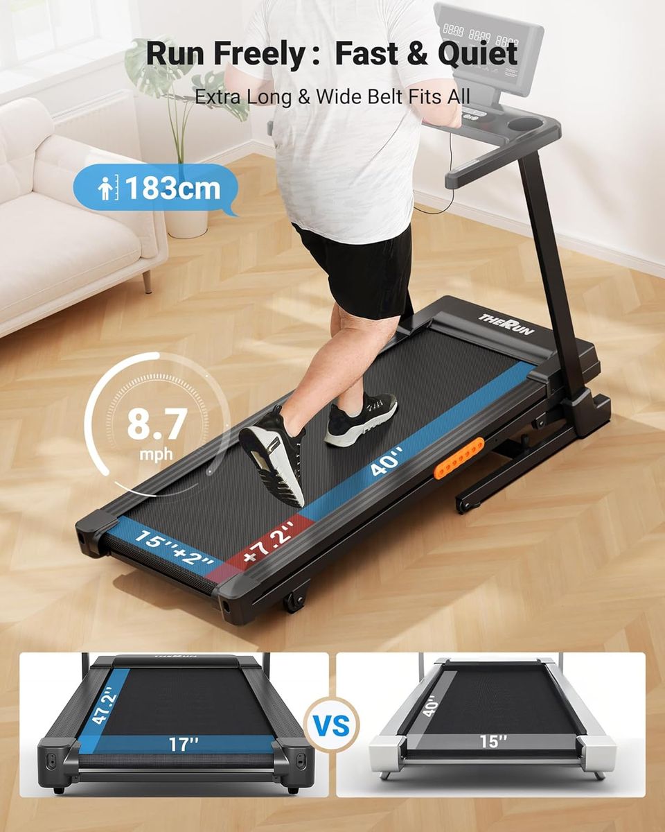 TheRun THERUN Treadmill: Quiet Power, Real Incline