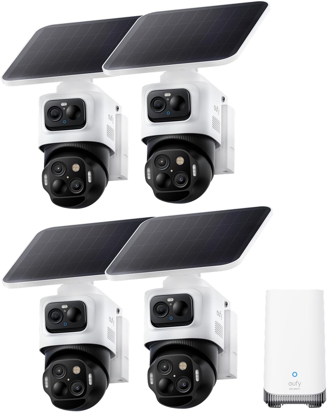 eufy security eufyCam S4: 4K Solar Outdoor Security