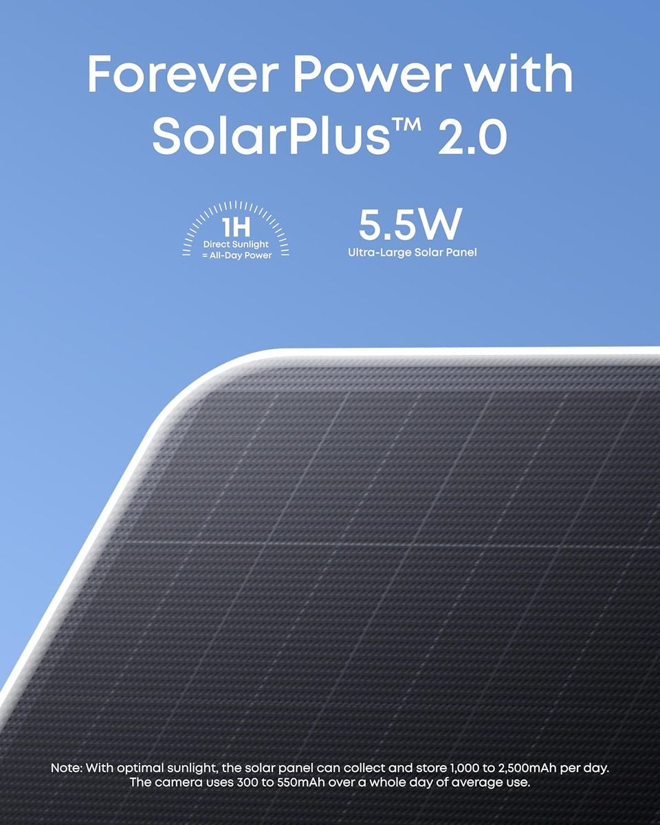eufy security eufyCam S4: 4K Solar Outdoor Security