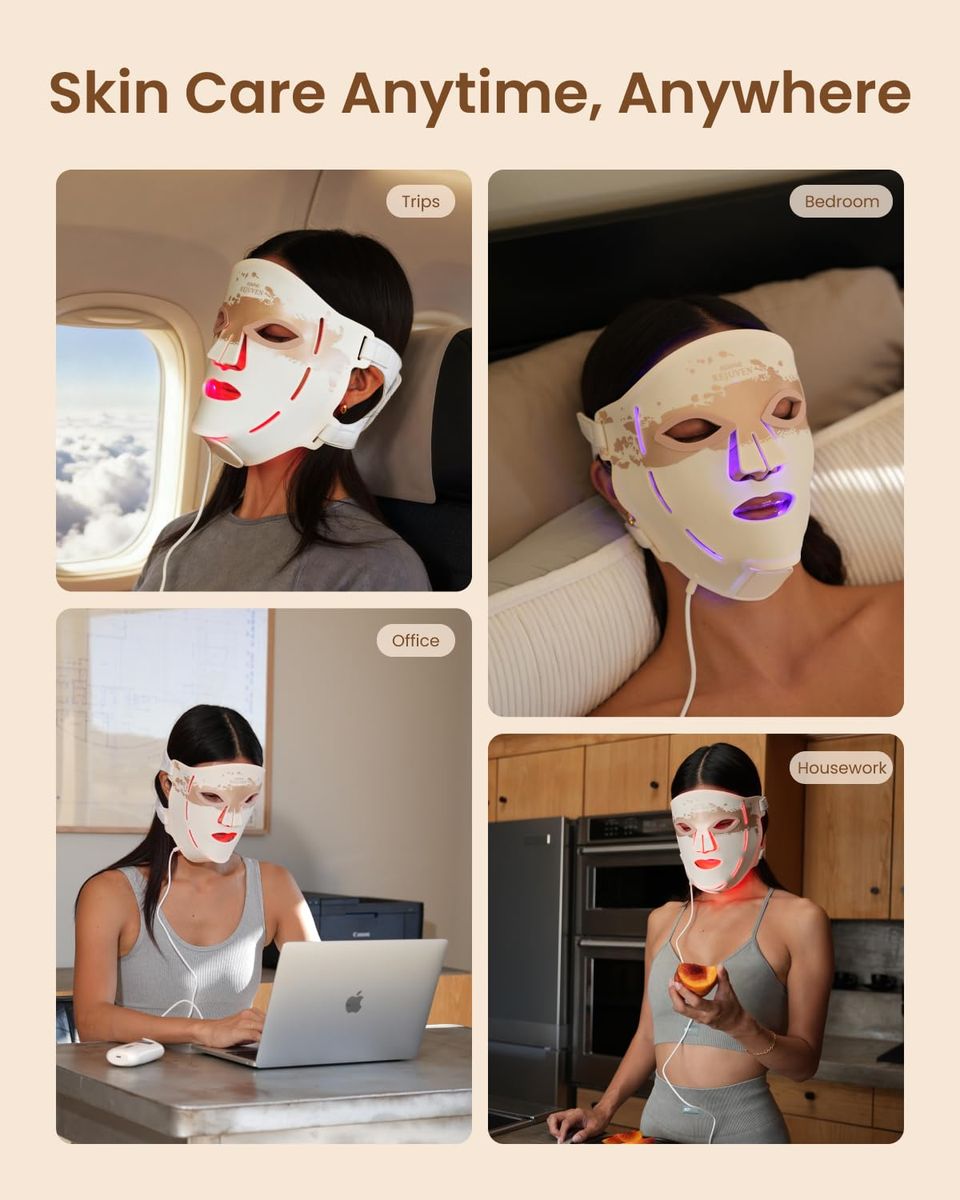 Renpho Smartindex Red Light Therapy Mask: Your Skin's New Best Friend