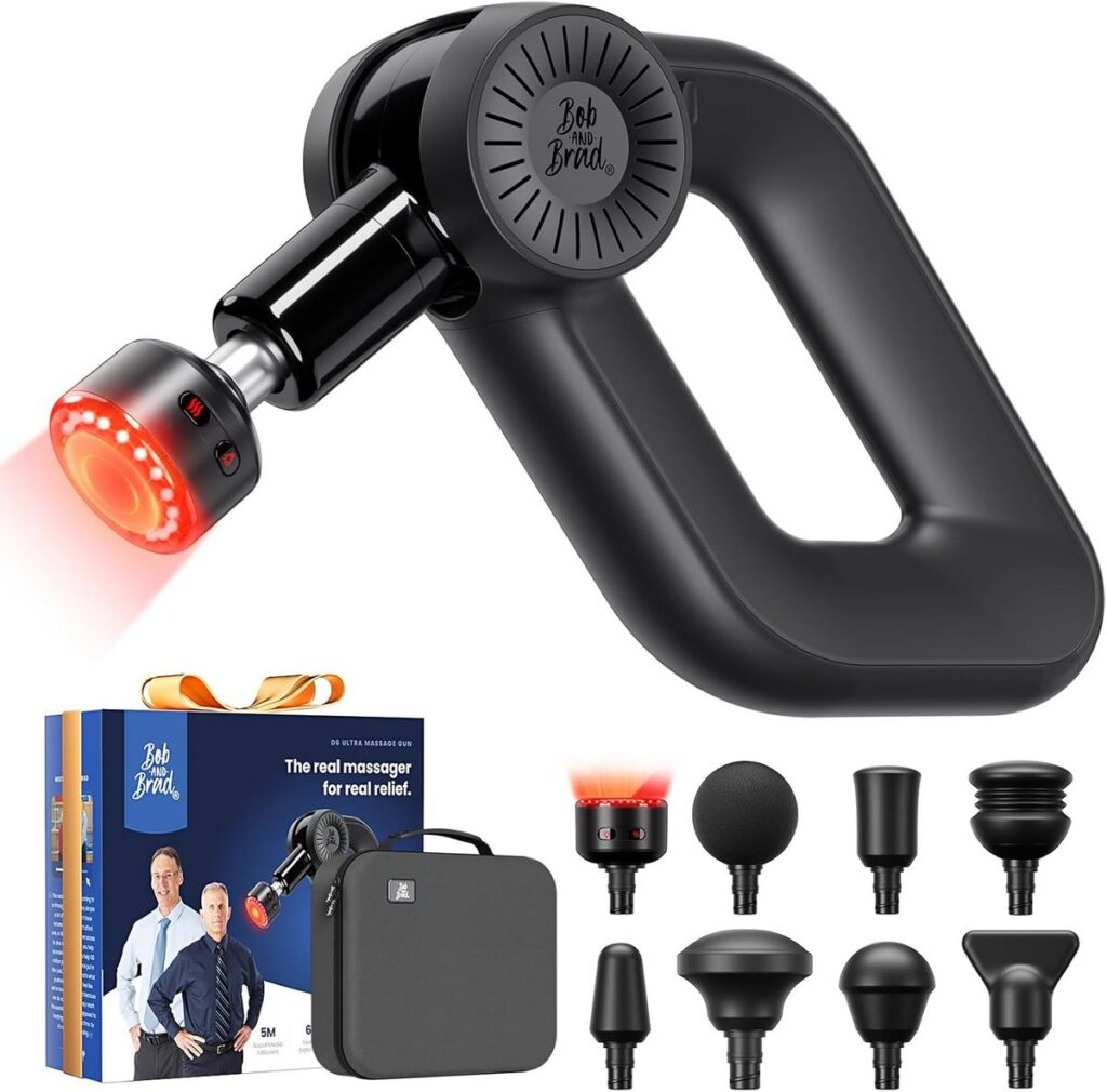 Bob and Brad D6 Ultra: The Deep Tissue Massage Gun That Delivers